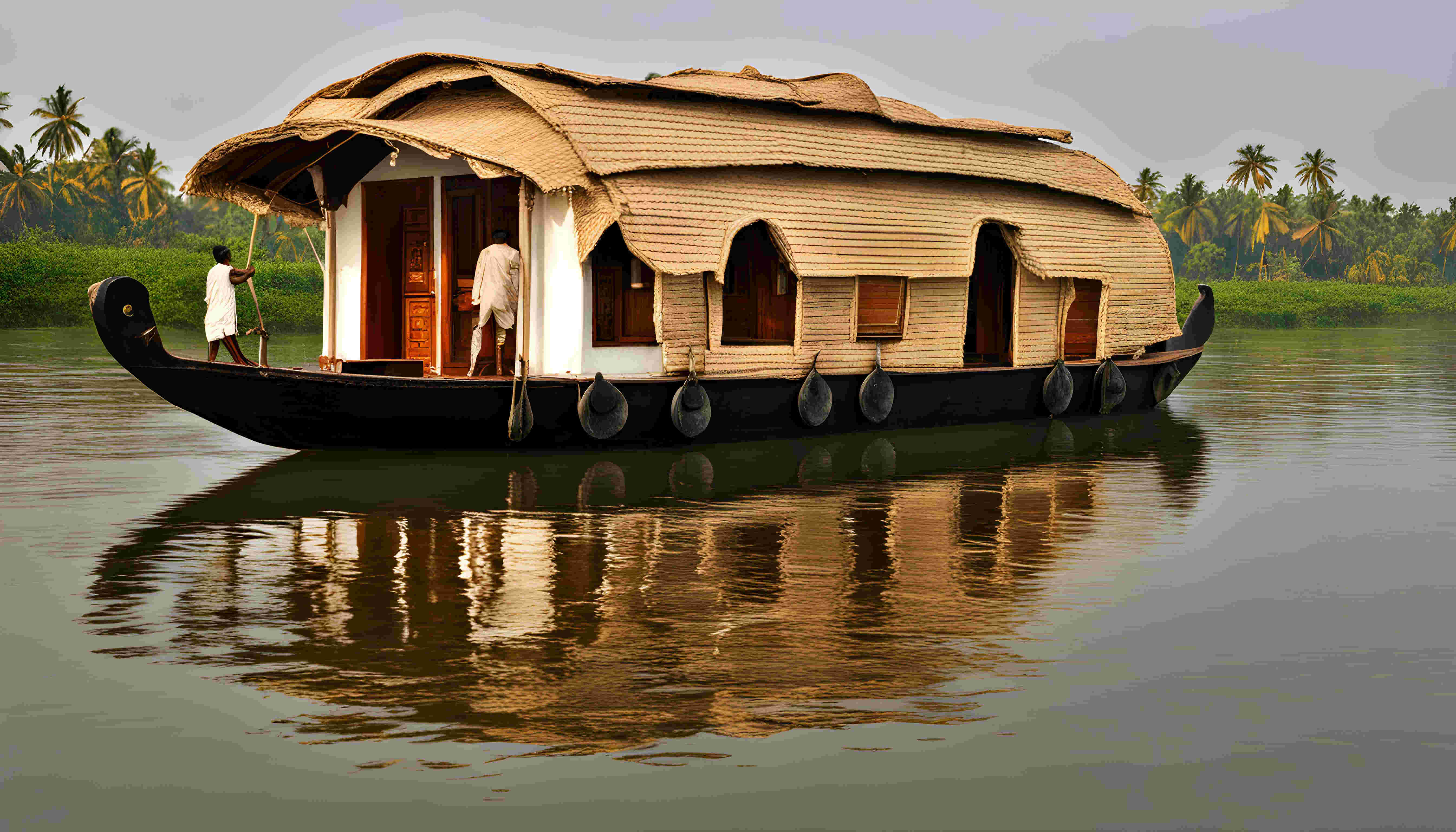 luxury houseboat Alleppey  